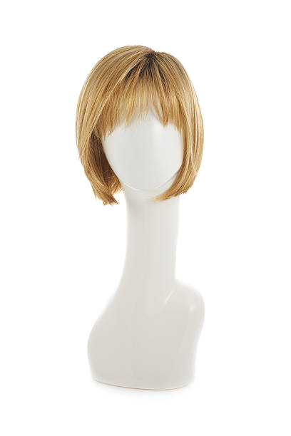 istock Hair wig over the mannequin head 522728450