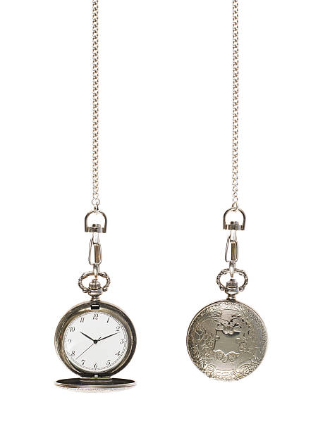 istock Closed and opened pocket watch 522729636