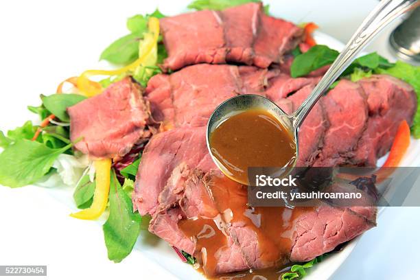 Roast Beef Stock Photo - Download Image Now - Beef, Brown Sauce, Gravy