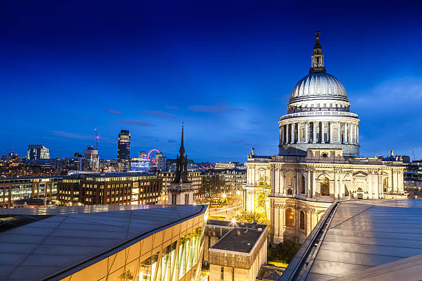 istock London night view from St. Paul's Cathedral 522731964