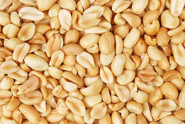 Photo of close up peanuts