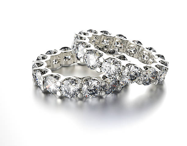 istock Ring with Diamond. Fashion Jewelry background 522738241