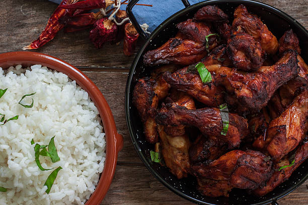 istock Indian tandoori style chicken 522738996