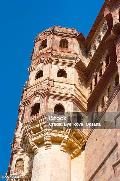 Mehrangarh Fort In Jodhpur India Stock Photo - Download Image Now - Ancient, Architecture, Asia