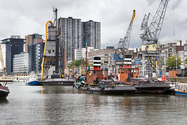 istock Port of Rotterdam, Leuvehaven 522739771