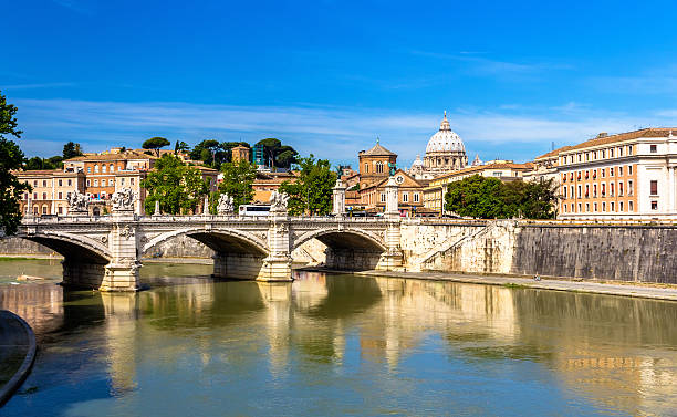 istock Vittorio Emanuele II bridge in Rome 522739880
