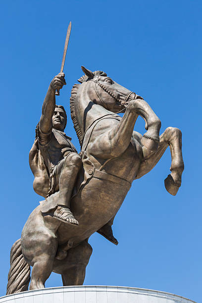 istock Warrior on a Horse statue 