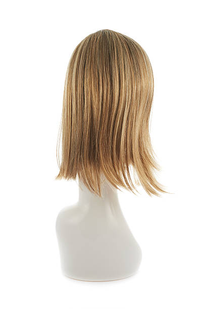 istock Hair wig over the mannequin head 522743150