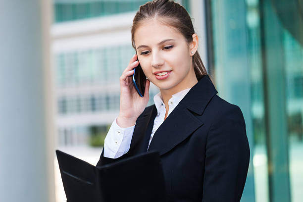 istock Busy businesswoman at work 522743826