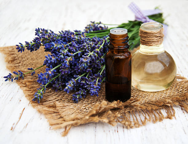 istock Lavender and massage oil 522744934