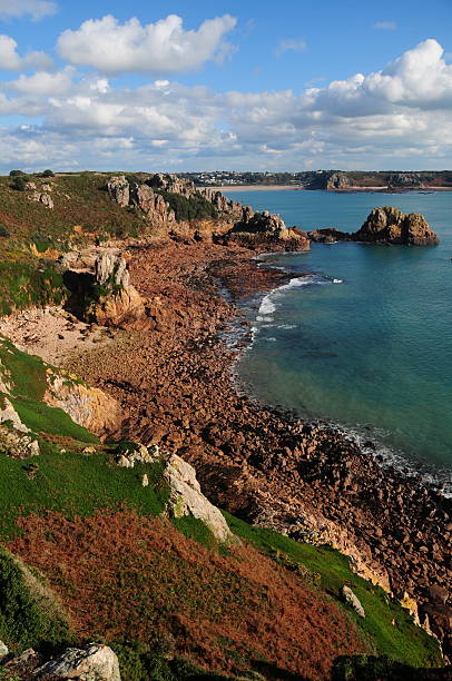 istock La Moye and St.Brelade Bays, Jersey, U.K. 522748335