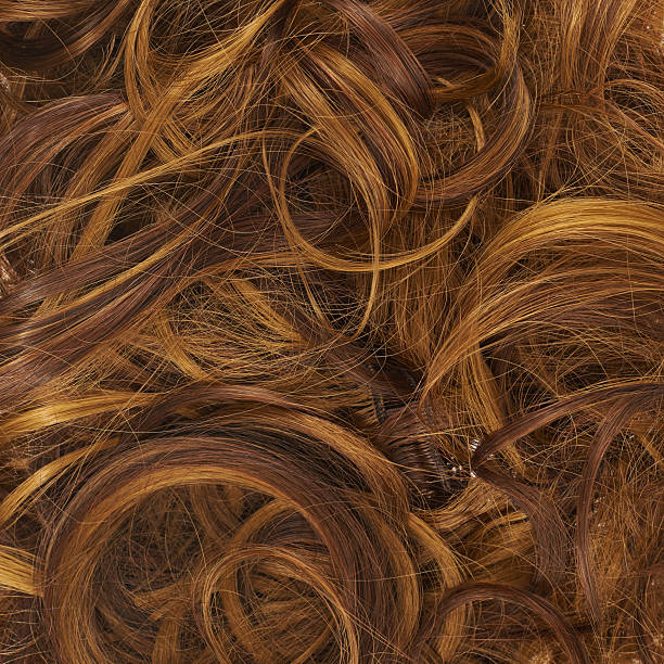 istock Hair fragment as a background composition 522749702