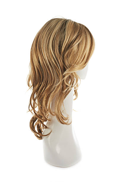 istock Hair wig over the mannequin head 522750868