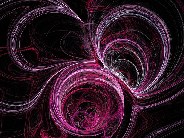 istock Digital Fractal on Black 522751583