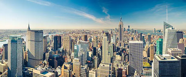 Photo of Manhattan aerial view