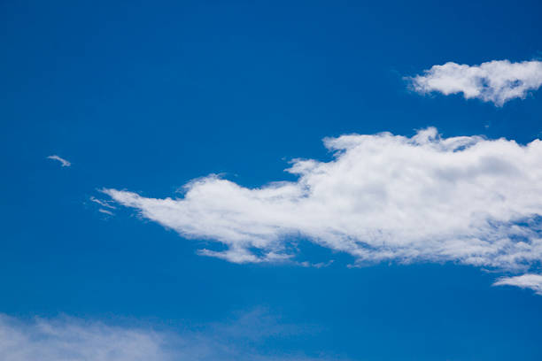 white cloud and blue sky stock photo