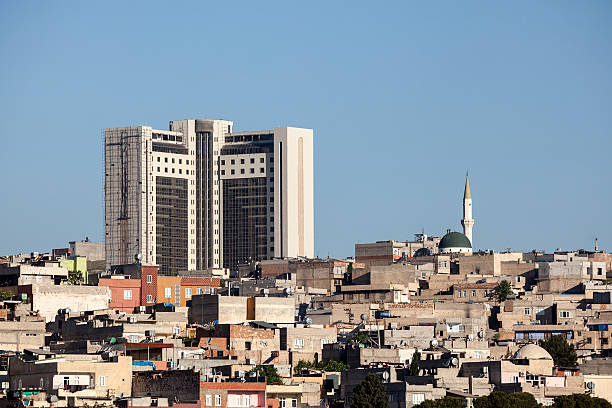 istock Modern and old architecture view in cityscape of Sanliurfa 522753801