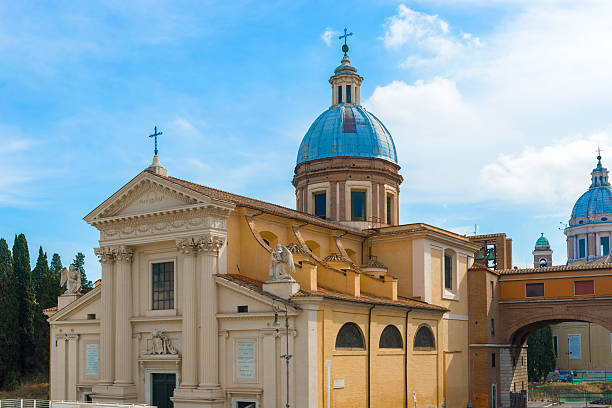 istock Saint Rocco church in Rome. 522754253