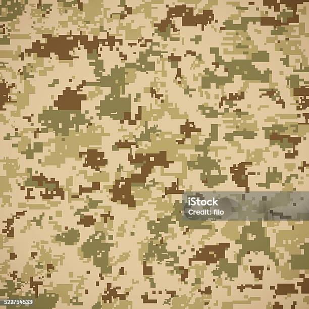 Camoflage Pattern Stock Illustration - Download Image Now - Camouflage, Camouflage Clothing, Digitally Generated Image