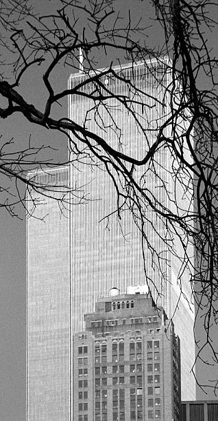 istock WTC - archival b&w picture 2000 522762383