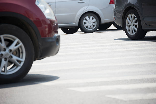 istock Cars on Cross Road 522762779