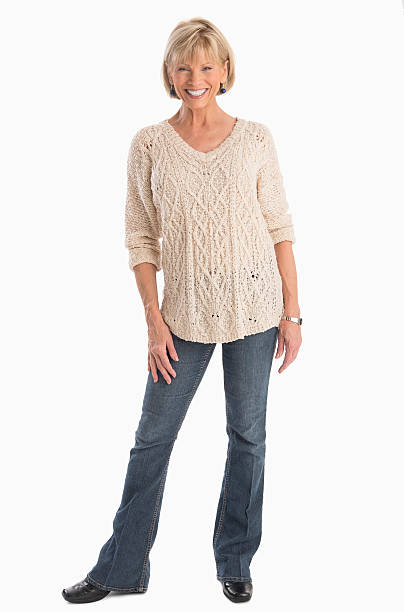istock Confident Woman Standing Over White Background 522763437