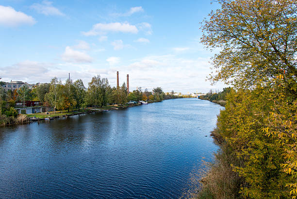 istock scenic autumn colored river in country 522764325
