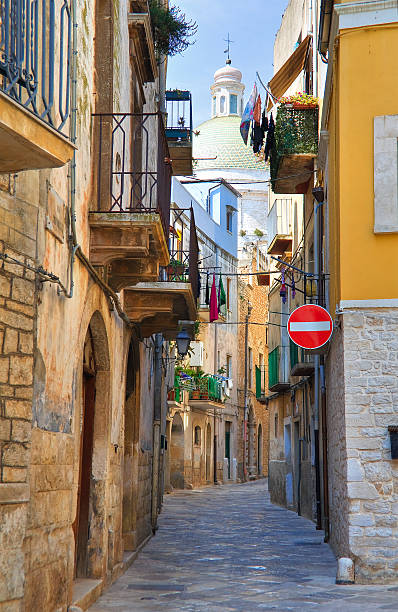 Alleyway. Bari. Puglia. Italy. Alleyway. Bitetto. Puglia. Italy. bitetto stock pictures, royalty-free photos & images