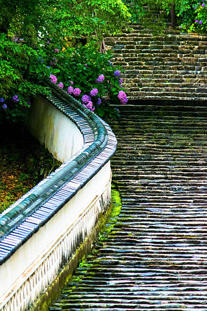istock Stone steps of Hase-dera Temple 522765233