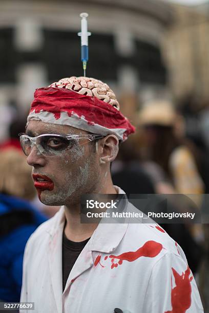 Zombie Day Of Walking Dead Stock Photo - Download Image Now - Adult, Adults Only, Annual Event