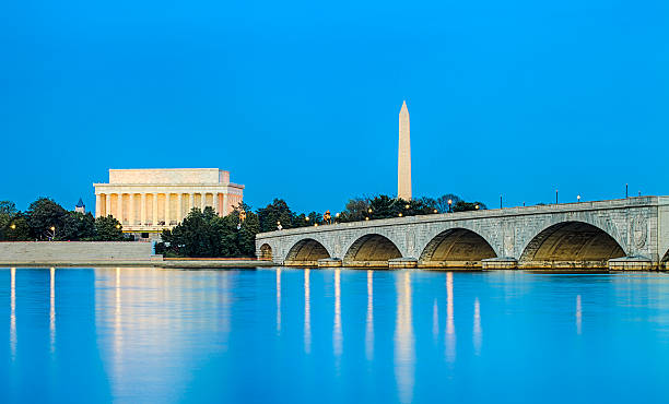 istock Lincoln Memorial And Washington Monument In Washington DC 522777130