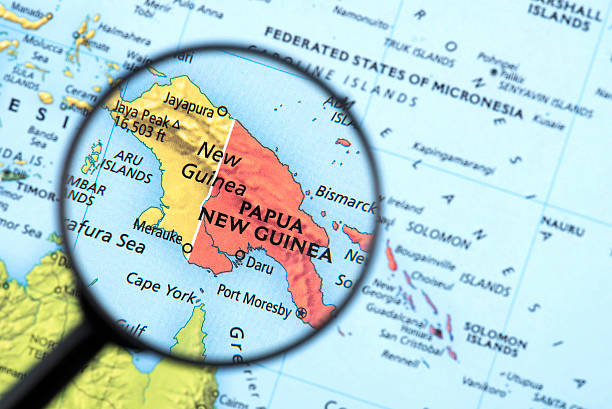 istock Map of New Guinea 522777646