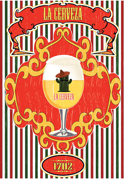 The Beer vector art illustration