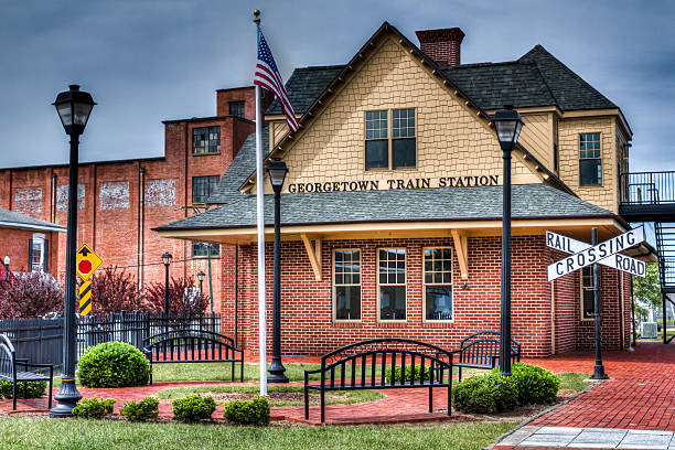 istock Old Georgetown Delaware Railroad Station 522780905