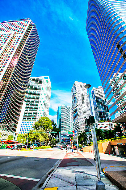 istock Skyscrapers in the Brickell Key area in downtown Miami. 522781908