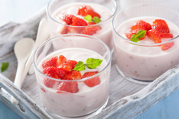 istock healthy breakfast with yogurt and strawberry 522782189