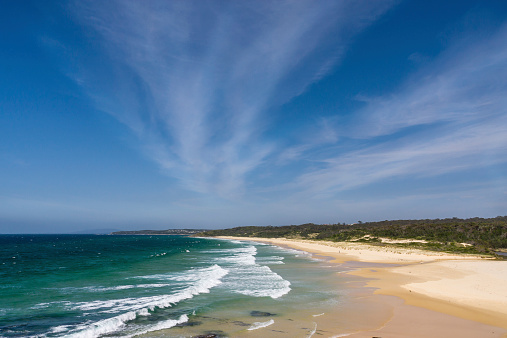 Ulladulla beach in New South Wales, Australia.
