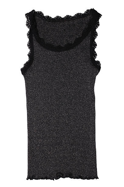 istock Luxury black and silver tank top 522783257