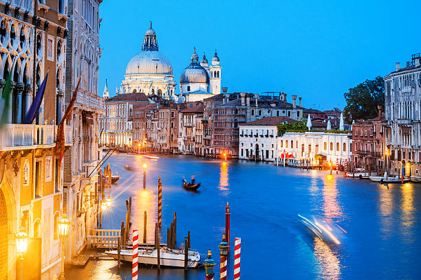 istock Grand Canal at dusk, Venice, Italy 522783579