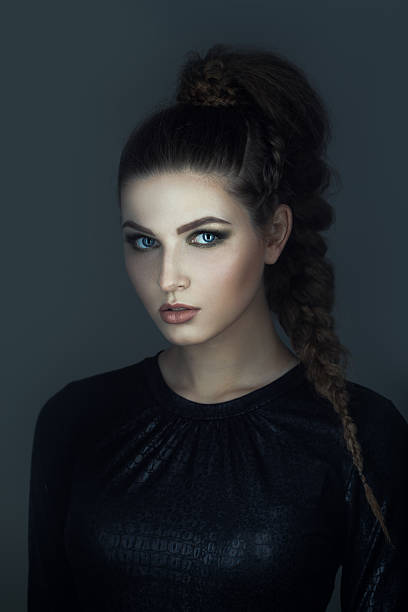 istock Girl with creative make-up for halloween 522787768
