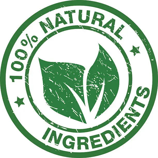 Vector illustration of Natural Ingredients
