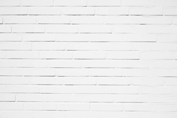 istock Detail of a white brick wall 522791592