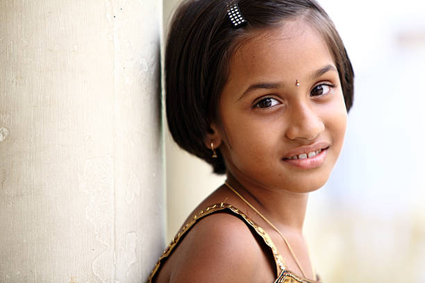 istock Beautiful Indian little girl 522795264