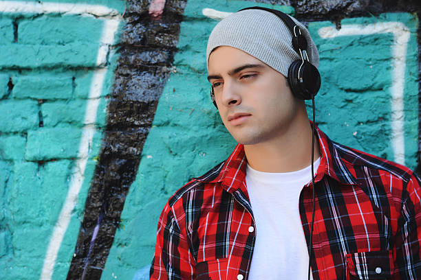 istock Young man with headphones 522796458