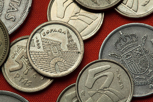 istock Coins of Spain. Logrono, La Rioja 522797464