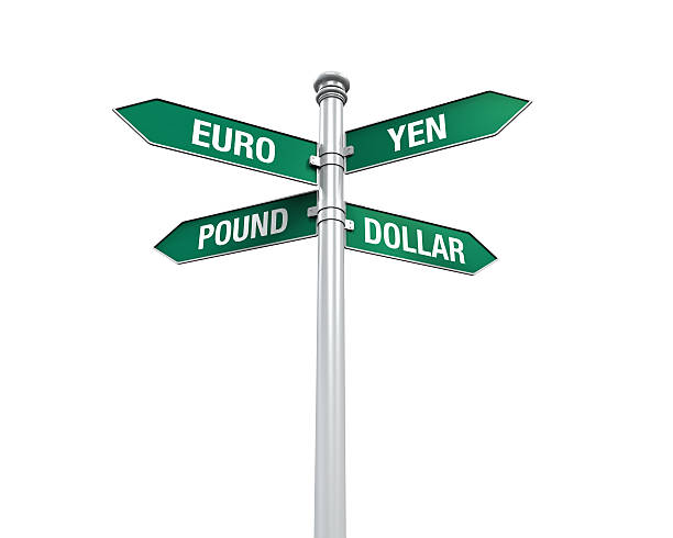 istock Direction Sign of  Currency 522798553