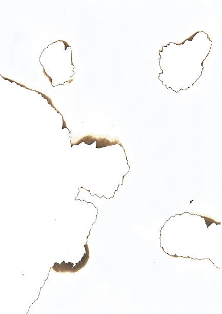 istock After the burning of paper 522800338