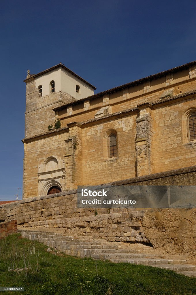 Santa Maria del Castillo, Fromista, Palencia, Spain Castilla y León Stock Photo