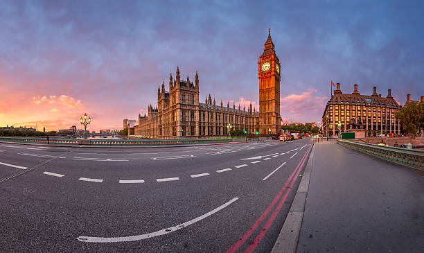 istock Panorama of Queen Elizabeth Clock Tower and Westminster Palace 522802491