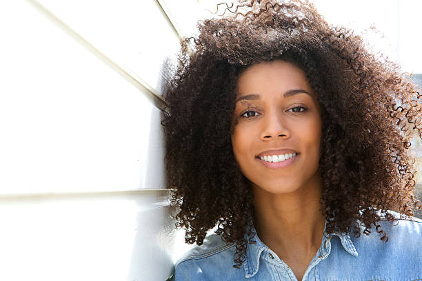 istock Attractive african american woman smiling 522815477